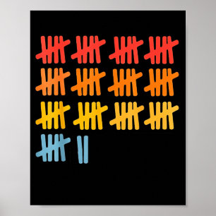 67 Counting Math Teacher Mathematics 67th Number Poster