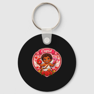 67 Cupid African American Valentine Meme Trend Key Ring