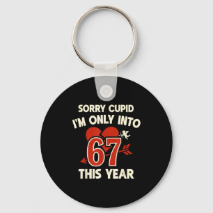 67 Cupid Valentine Meme, Funny Anti-valentine Grap Key Ring