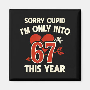 67 Cupid Valentine Meme, Funny Anti-valentine Grap Magnet
