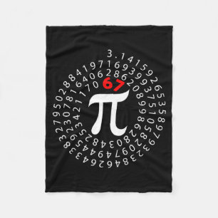 67 day six seven meme symbol math teacher boys67 d fleece blanket