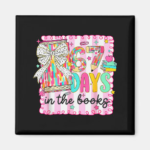 67 Days In The Books Reading Teacher 67th Day Of S Magnet