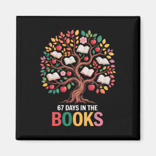 67 Days In The Books Reading Teacher 67th Day Of S Magnet