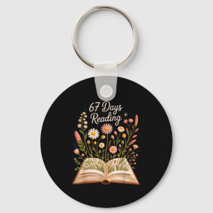 67 Days Of School Reading Books Teacher 67th Day O Key Ring