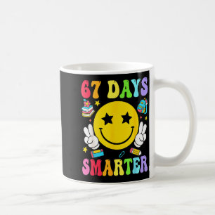67 Days Smarter 67 Days Of School Teacher Student Coffee Mug