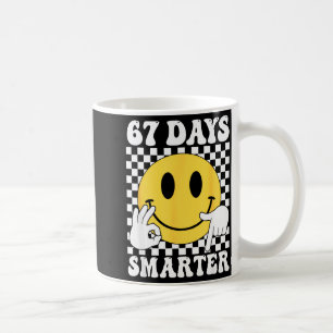 67 Days Smarter Funny Six Seven 6 7 Gen Alpha Slan Coffee Mug