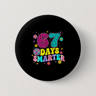 67 Days Smarter School Funny 67 Teachers Students 6 Cm Round Badge