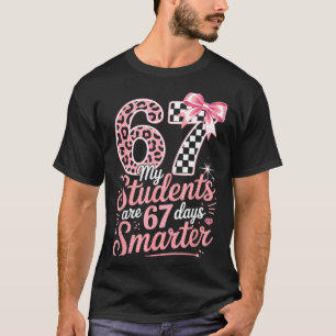 67 Days Smarter Six Seven Days 67 Meme 6 7 Student T-Shirt