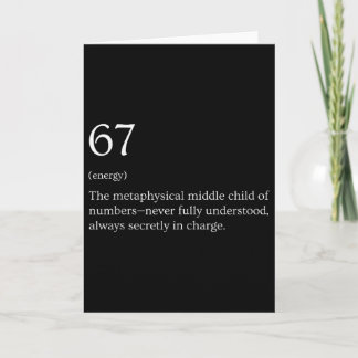 67 Definition Meme _2  Card