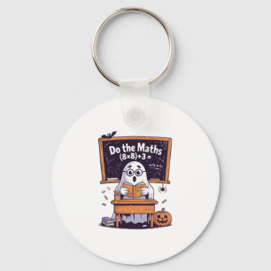 67 Do The Math Ghost Teacher Halloween Costume Mat Key Ring
