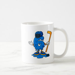 67 Drip Ice Cream Hockey Player  Coffee Mug