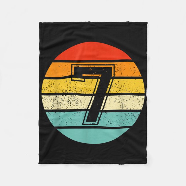 67 Drip Meme Funny 6 7 Costume Couple Retro  Fleece Blanket (Front)