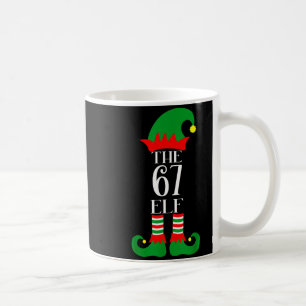67 Elf Christmas Costume Pajama 67 Meme Gen Alpha  Coffee Mug