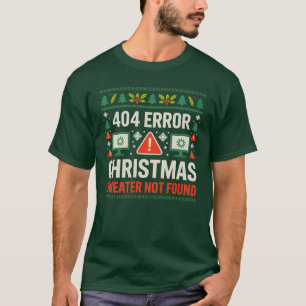 67 Error Anti Christmas Sweater Not Found Xmas