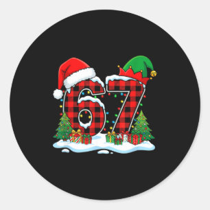 67 Festive Celebrations  Classic Round Sticker