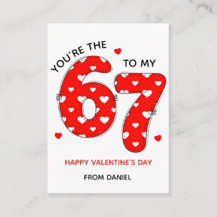 67 Funny Boys Valentines Card for School