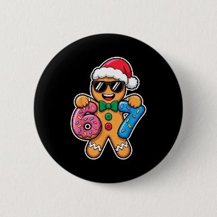 67 Funny Christmas Boys Kids Xmas Six Seven Ginger 6 Cm Round Badge