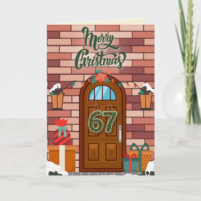 67 Funny Christmas Card (Front)