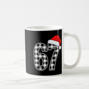 67 Funny Christmas Plaid Kids Xmas 6 7  Coffee Mug