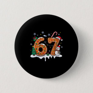67 Funny Gingerbread Christmas Cookie Men Women 67 6 Cm Round Badge
