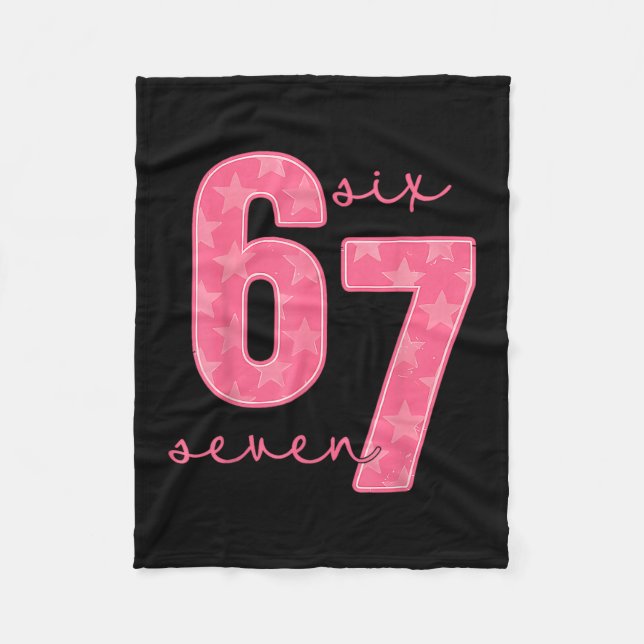 67 Funny Meme 1  Fleece Blanket (Front)