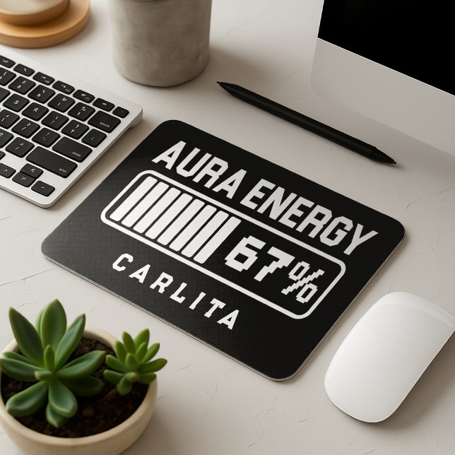 67 Funny Meme Aura Energy at 67 Six Seven Meme Gen Mouse Pad (Creator Uploaded)