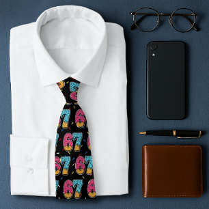 67 Funny Meme Ice Cream Six Seven Gen Alpha Tie