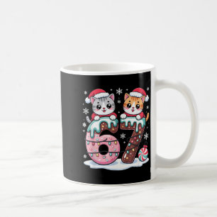 67 Funny Meme Kawaii Cats Christmas Ice Cream Drip Coffee Mug