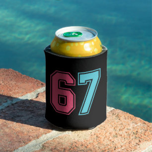 67 Funny Meme Six Seven Gen Alpha Can Cooler
