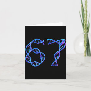 67 Funny Number Meme Dna Replication Molecular Bio Card