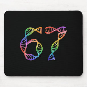 67 Funny Number Meme Dna Replication Molecular Bio Mouse Pad