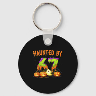 67 Funny Six Seven Gen Alpha Z Halloween 67 Haunte Key Ring