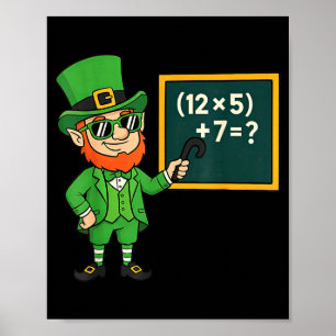 67 Funny St Patricks Day Math Teacher Meme Six Sev Poster