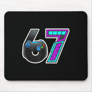 67 Gamer Console Controller Design Mouse Pad