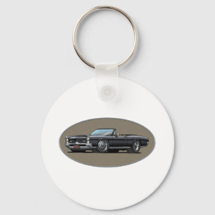 67 GTO_Black_Convt Key Ring