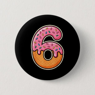 67 Halloween Costume Duo Matching Number 6 And 7 I Cm Round Badge