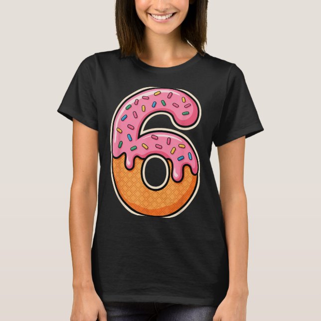 67 Halloween Costume Duo Matching Number 6 And 7 I T-Shirt (Front)