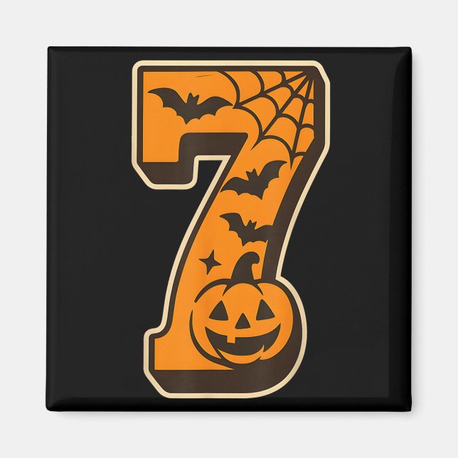 67 Halloween Matching Twin Boys Girls Brothers Sis Magnet (Front)