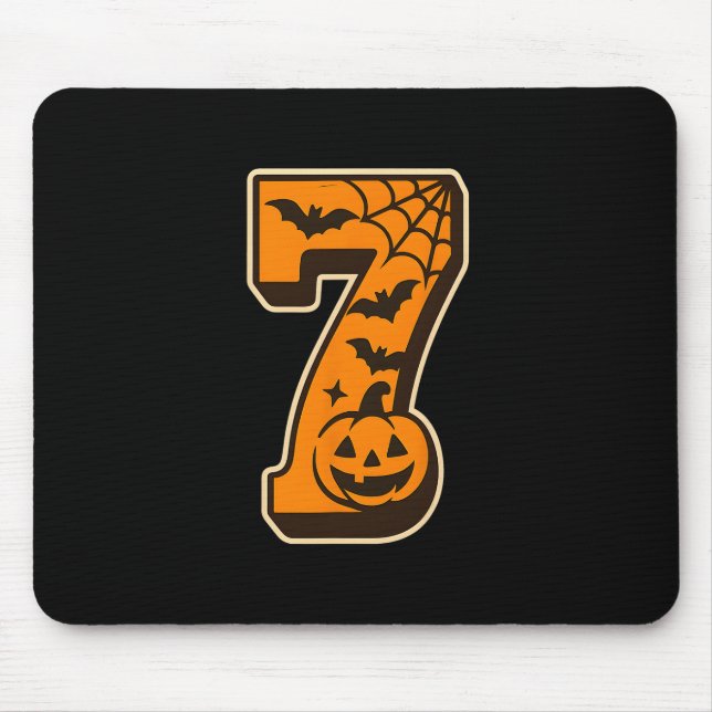 67 Halloween Matching Twin Boys Girls Brothers Sis Mouse Pad (Front)