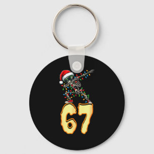 67 Halloween Meme 6 7 Numbers Six Seven Funny Kids Key Ring