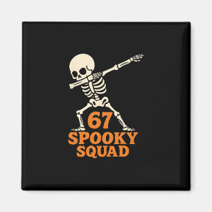 67 Halloween Meme 6 7 Numbers Six Seven Funny Kids Magnet