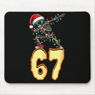 67 Halloween Meme 6 7 Numbers Six Seven Funny Kids Mouse Pad