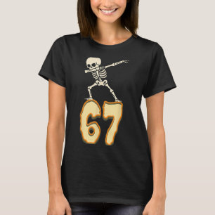67 Halloween Meme 6 7 Numbers Six Seven Funny Kids T-Shirt