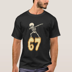 67 Halloween Meme 6 7 Numbers Six Seven Funny Kids T-Shirt