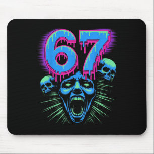 67 Halloween Scp Horror Face Y Costume Shirt Horro Mouse Pad