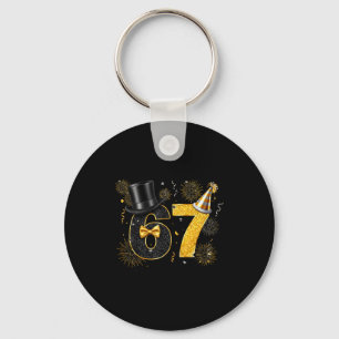 67 Happy New Year Funny Fireworks 2026 Men Women K Key Ring