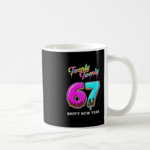 67 Happy New Year's Eve Six Seven Funny 2026 Brain Coffee Mug