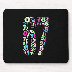 67 Hidden Meme Trending Gen Z Alpha Six Seven 6 7 Mouse Pad