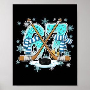 67 Ice Cream Drip Hockey Gen Alpha Slang Six Seven Poster