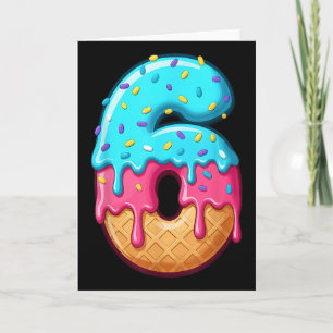 67 Ice Cream Drip Meme Funny 6 7 Halloween Costume Card